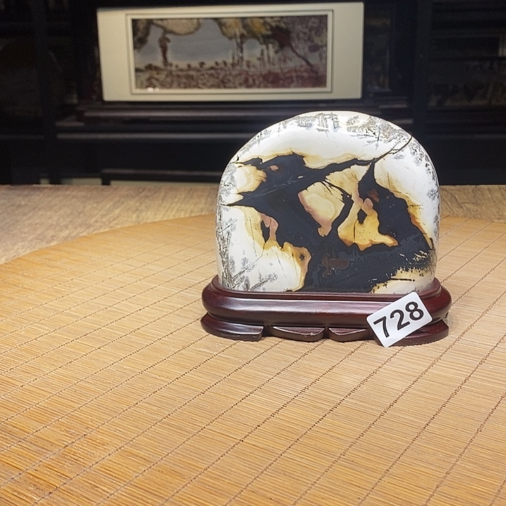 T***O香榧木广西柳州国画石