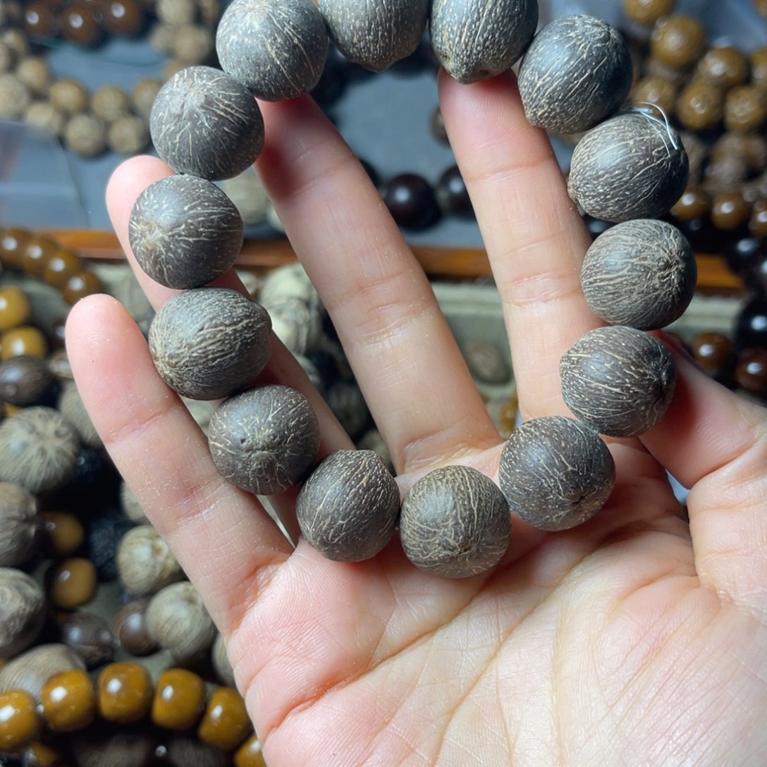 紫金鼠手串17.5紫金鼠原皮手串