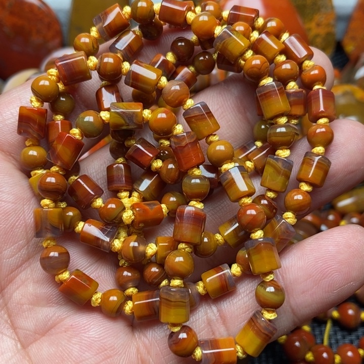 玛瑙/玉髓项链未镶嵌