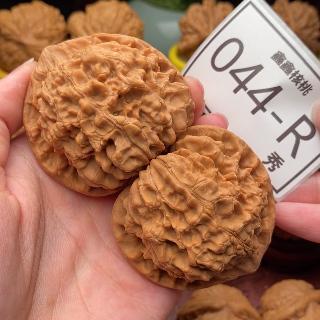 文玩核桃把件官帽52