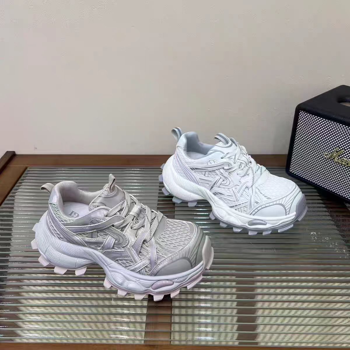 夏款【登山鞋徒步暴走】新款老爹鞋女鞋新款运动休闲鞋增高5512