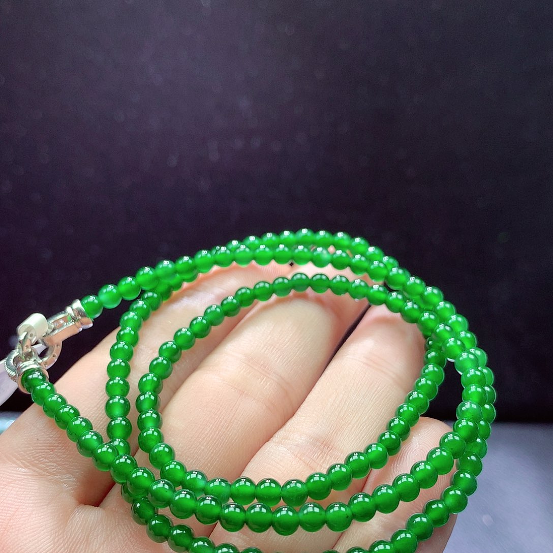 翡翠手链未镶嵌项链