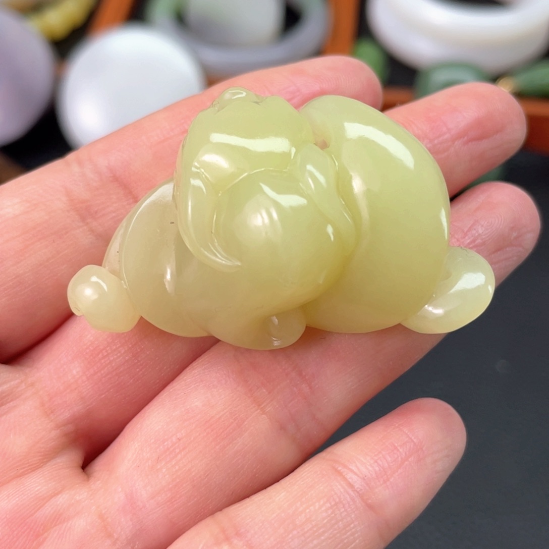 和田玉挂件未镶嵌