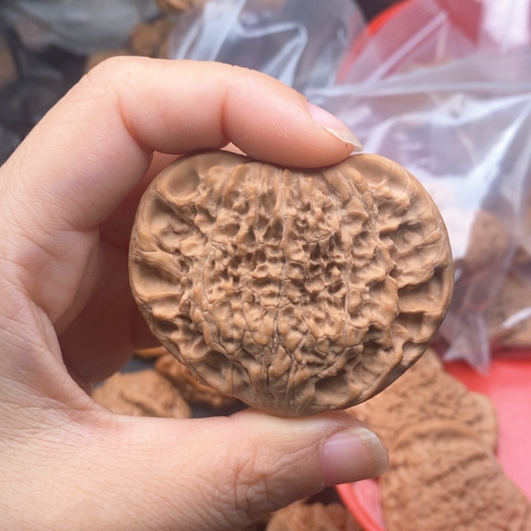 文玩核桃吊坠亮****6桃心