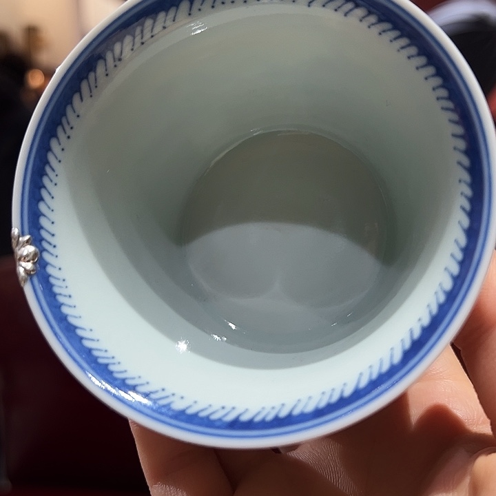 李*新臻玉古坊焗银碗身