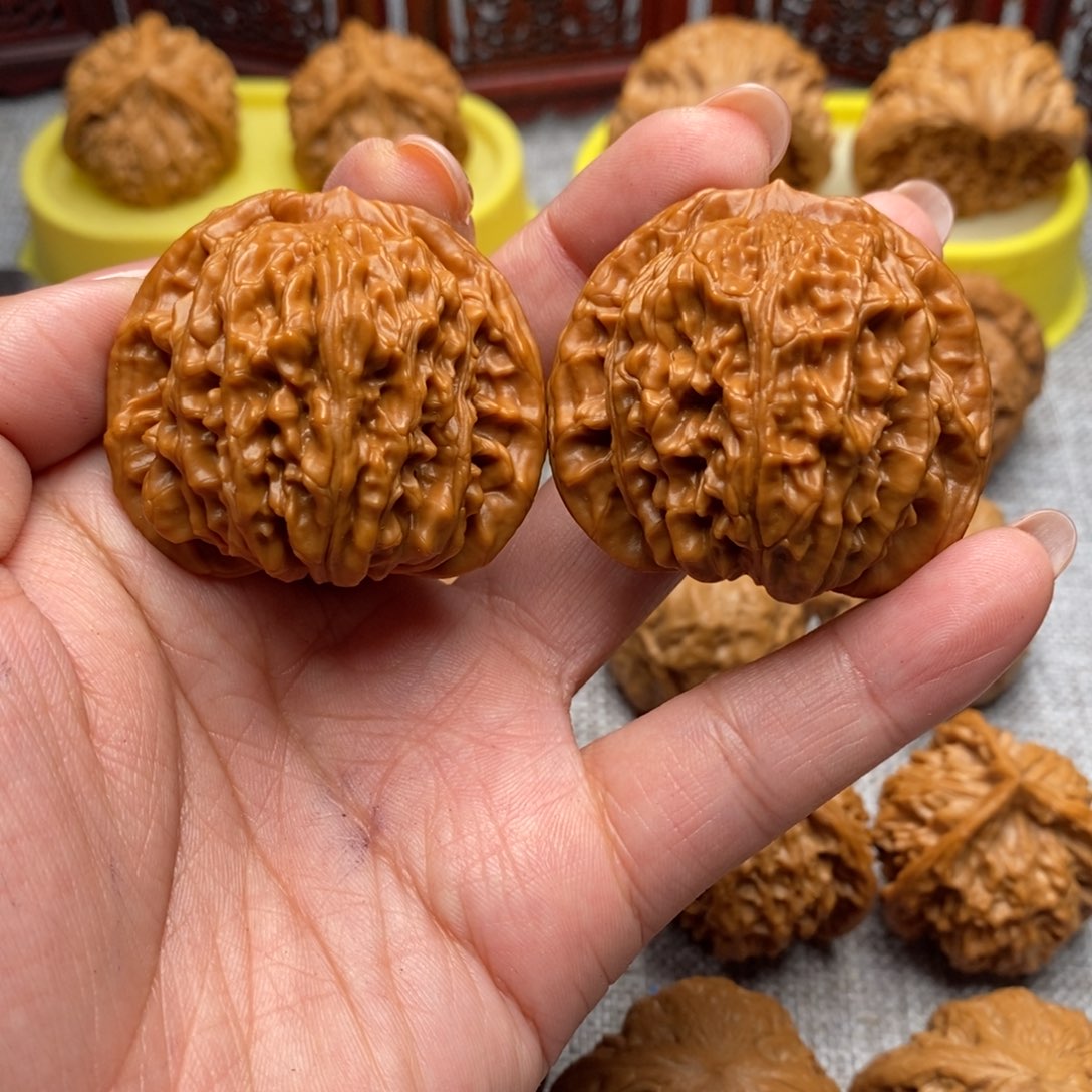 文玩核桃把件胖*吖汉高楼44全