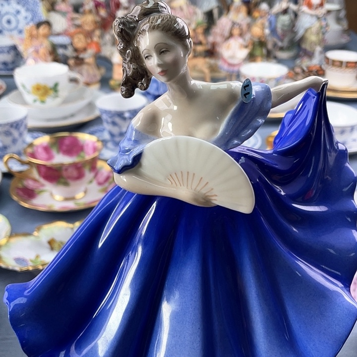 中古欧瓷瓷器小房子