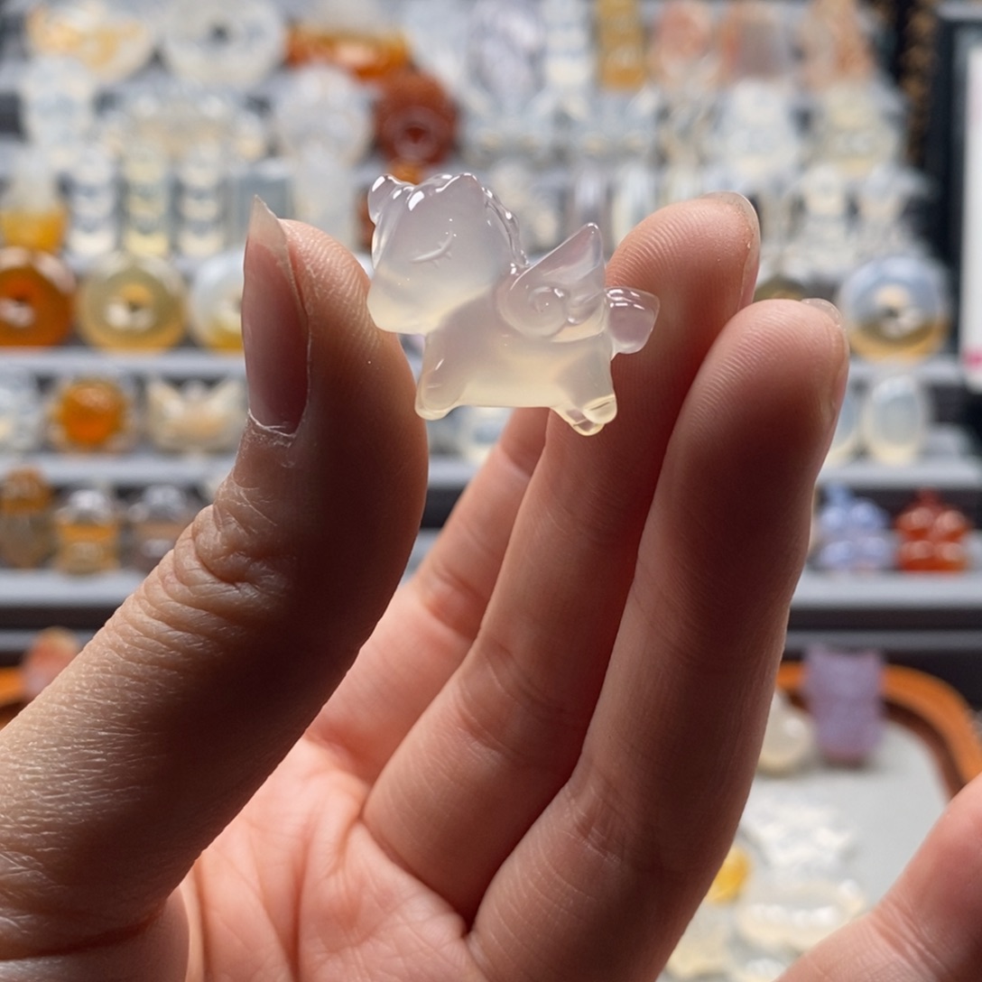 玛瑙/玉髓未镶嵌颈饰