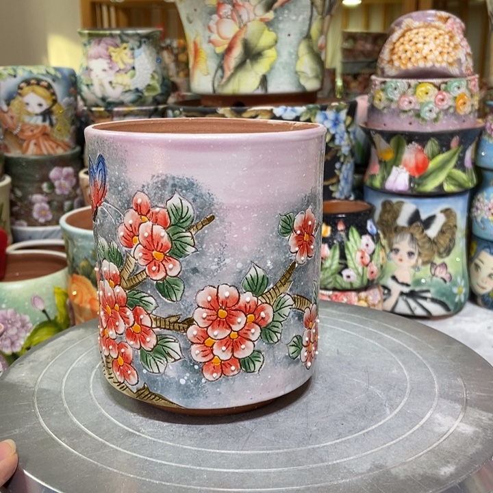 景德镇艺术手绘作品