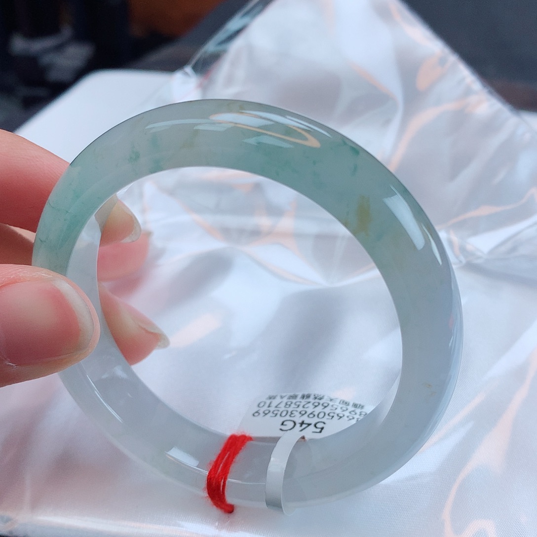 翡翠手镯未镶嵌天然缅甸翡翠A货手镯