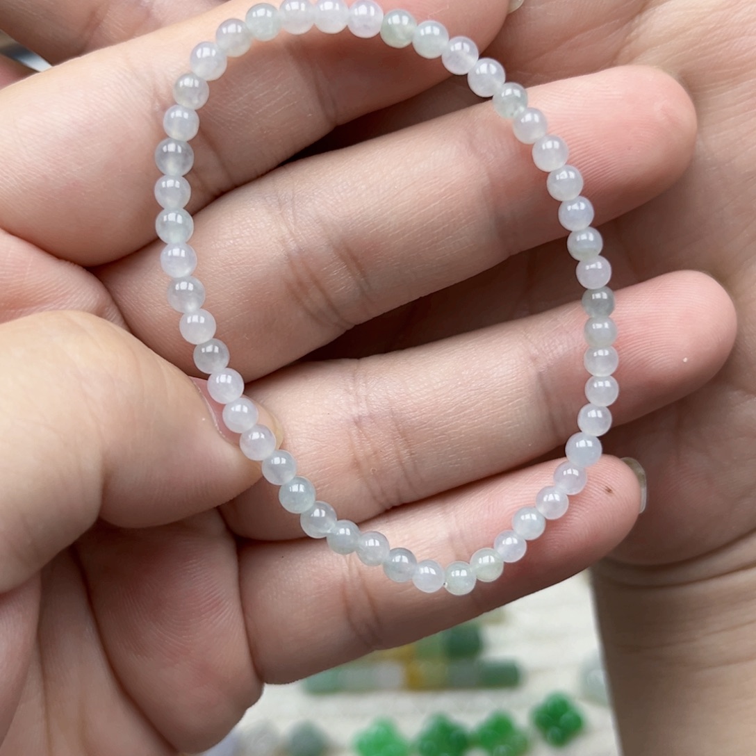 未镶嵌手链翡翠手串