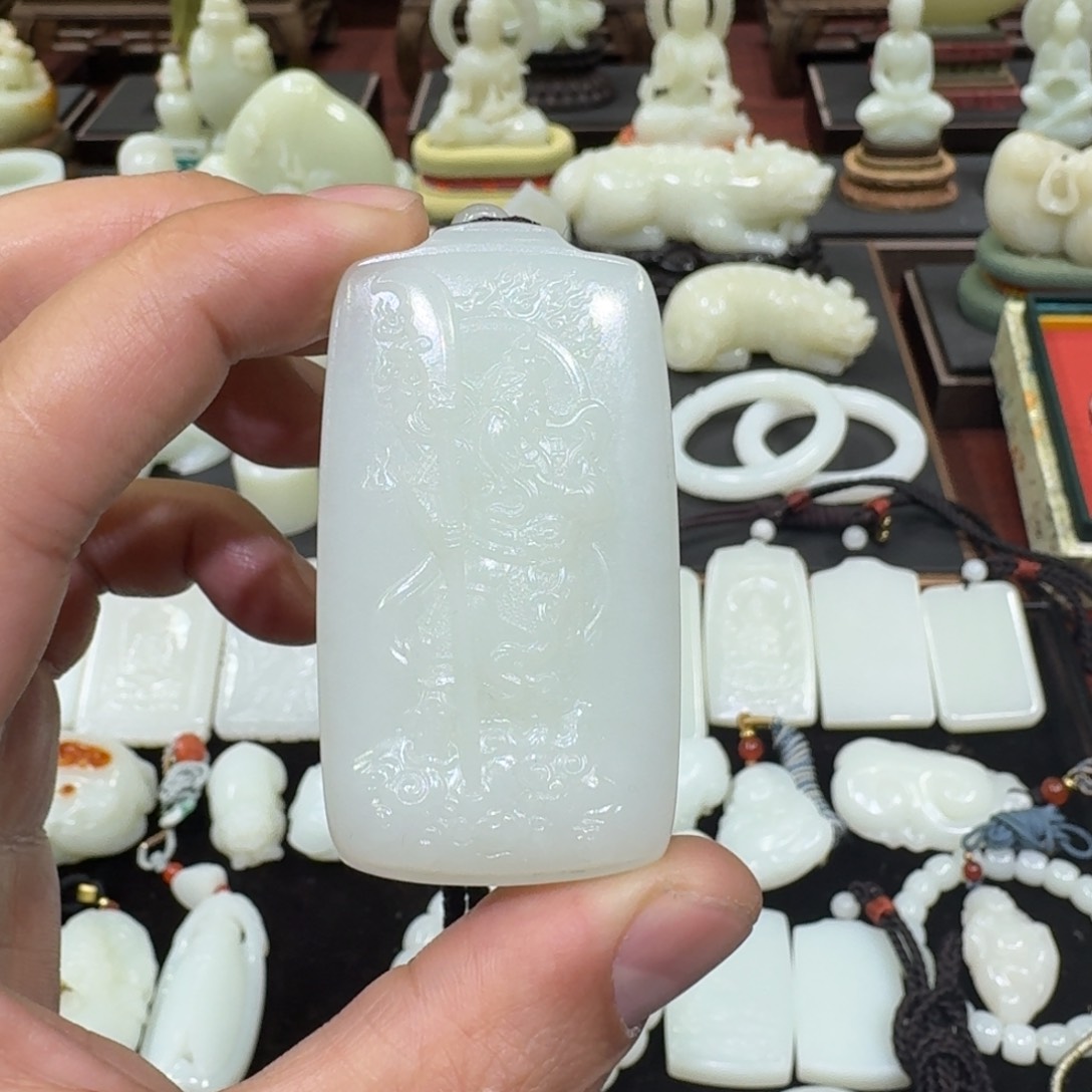 【闪购商品】和田玉挂件未镶嵌菩***✨