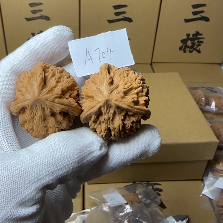 文玩核桃吊坠简单包装41尺寸玉龙三棱