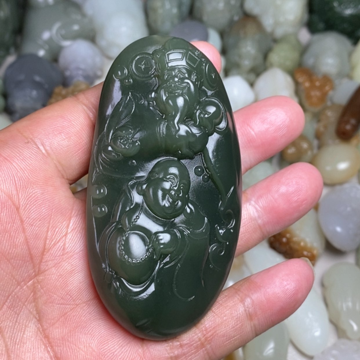 【闪购商品】未镶嵌和田玉把件