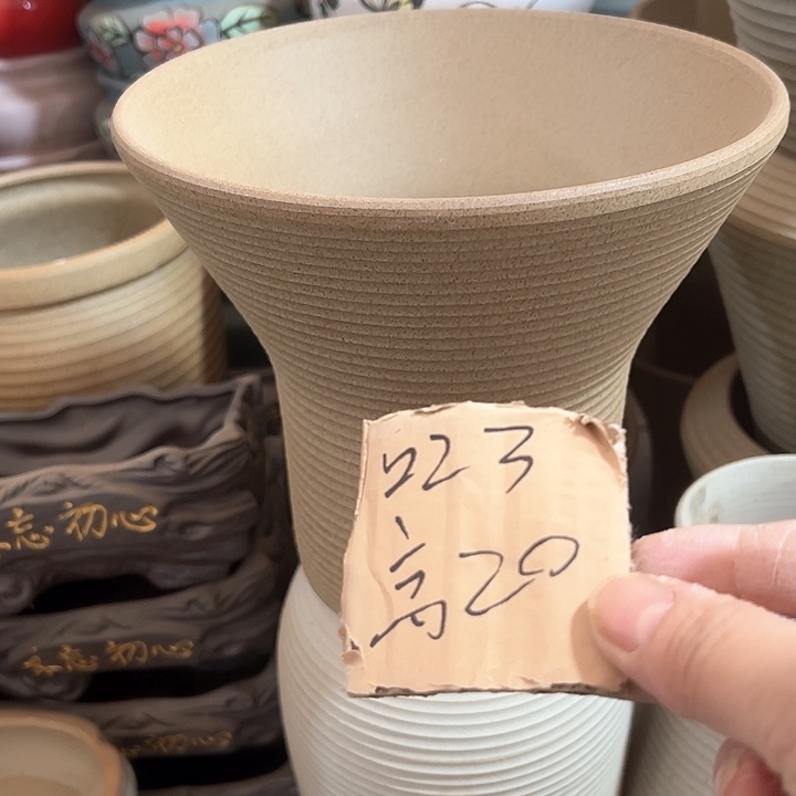 陶瓷景德镇精品花盆栽适