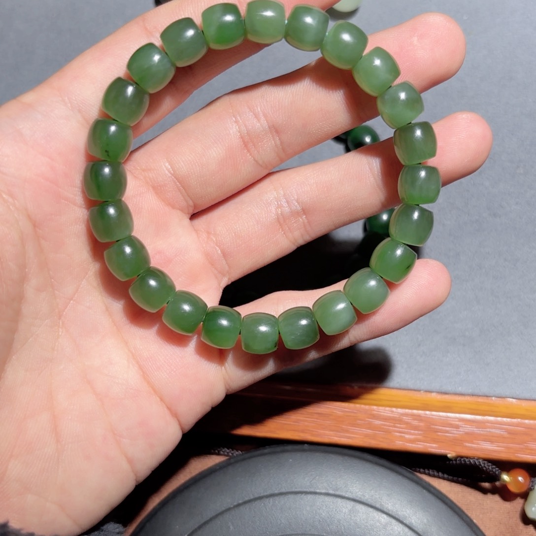 和田玉手链未镶嵌