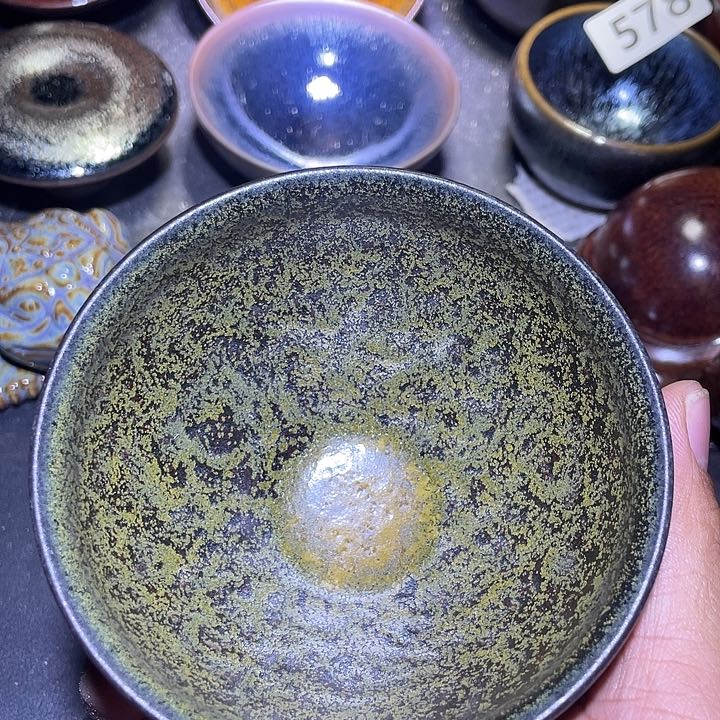 茶盏原矿原釉建盏