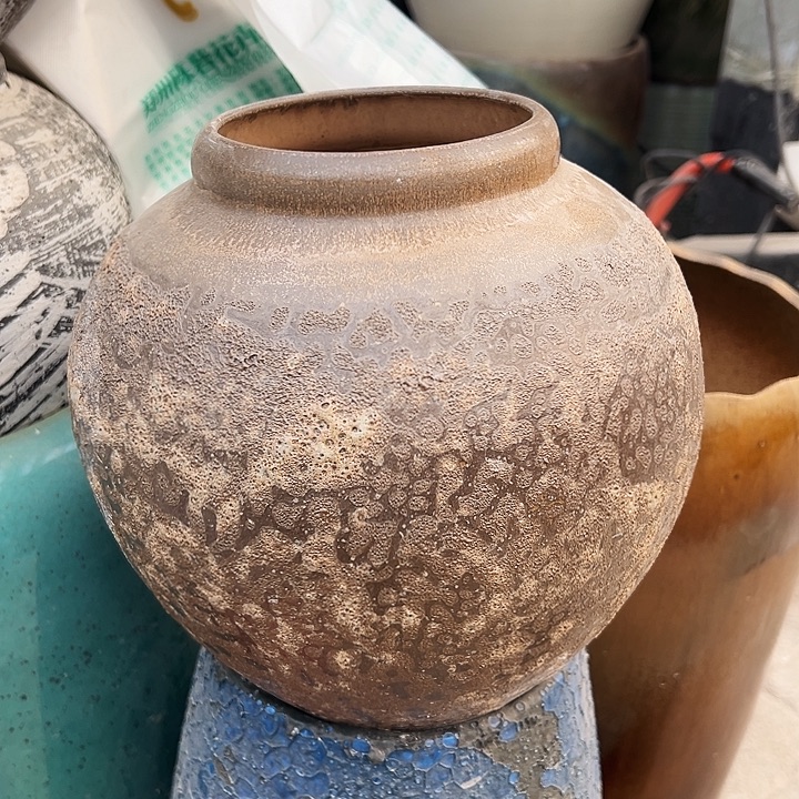 景德镇精品花盆栽适口11高20