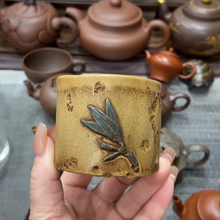 小***刀紫砂茶宠宜兴紫砂