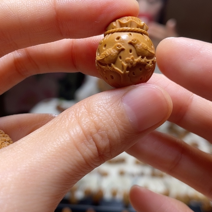 橄榄核手串/手链钱袋子