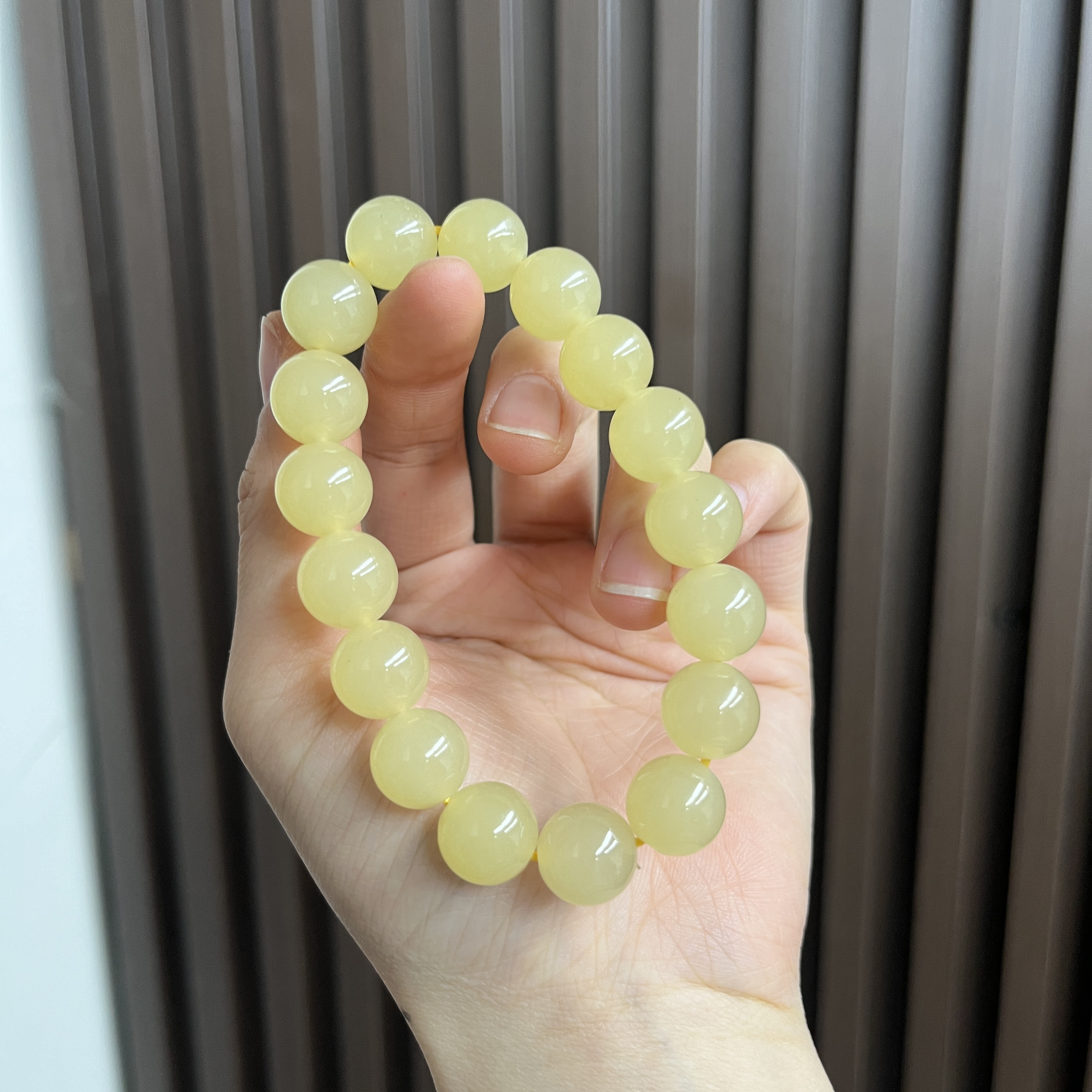 天然新疆黄口蜂蜜水手串少矿点多样性拍一发一