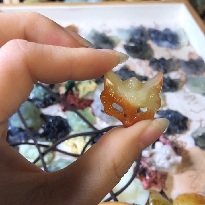 岫玉未镶嵌岫玉挂件