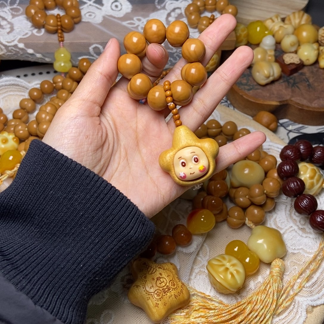 娇***娇猴头核桃吊坠屁桃卡15