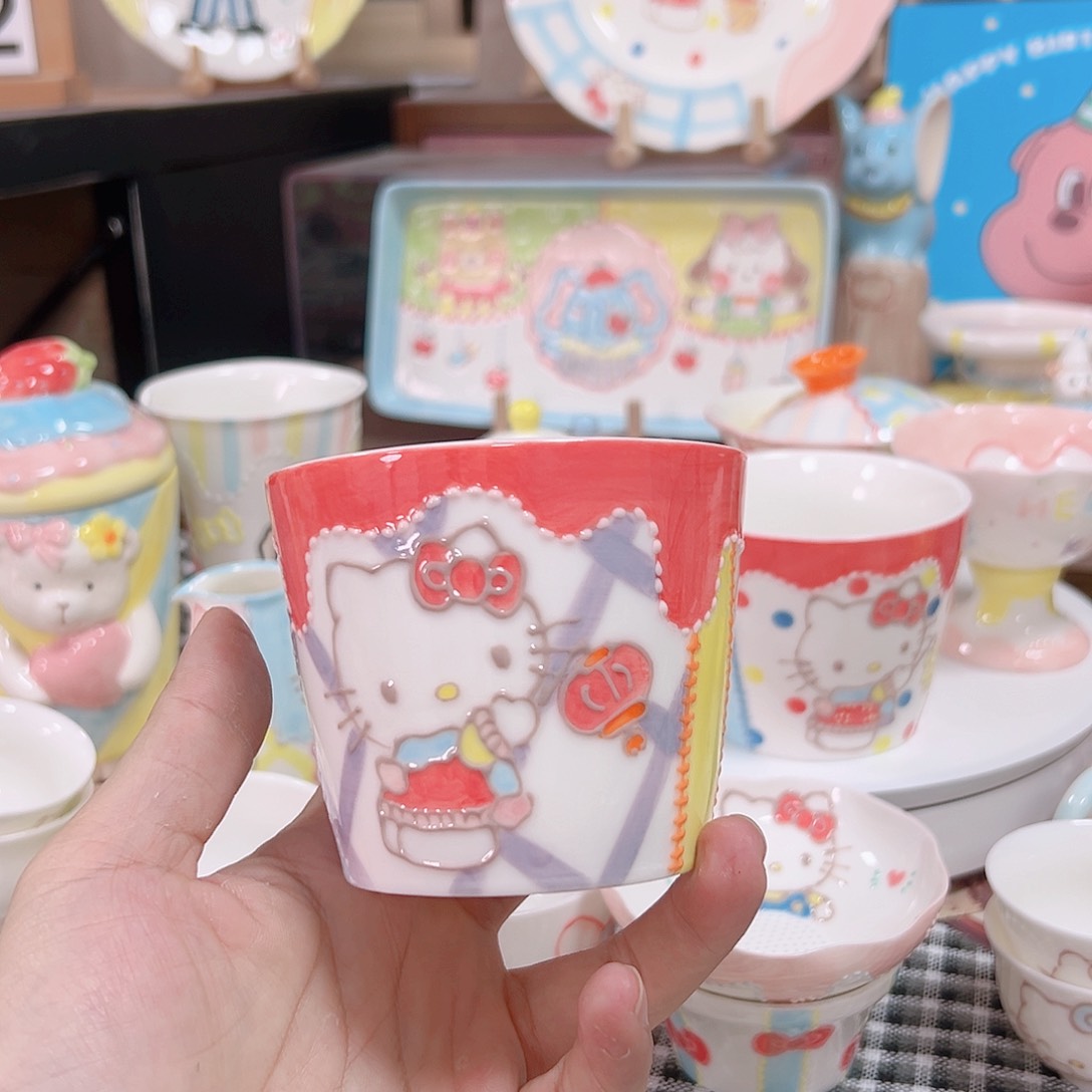 可爱陶瓷高温手作