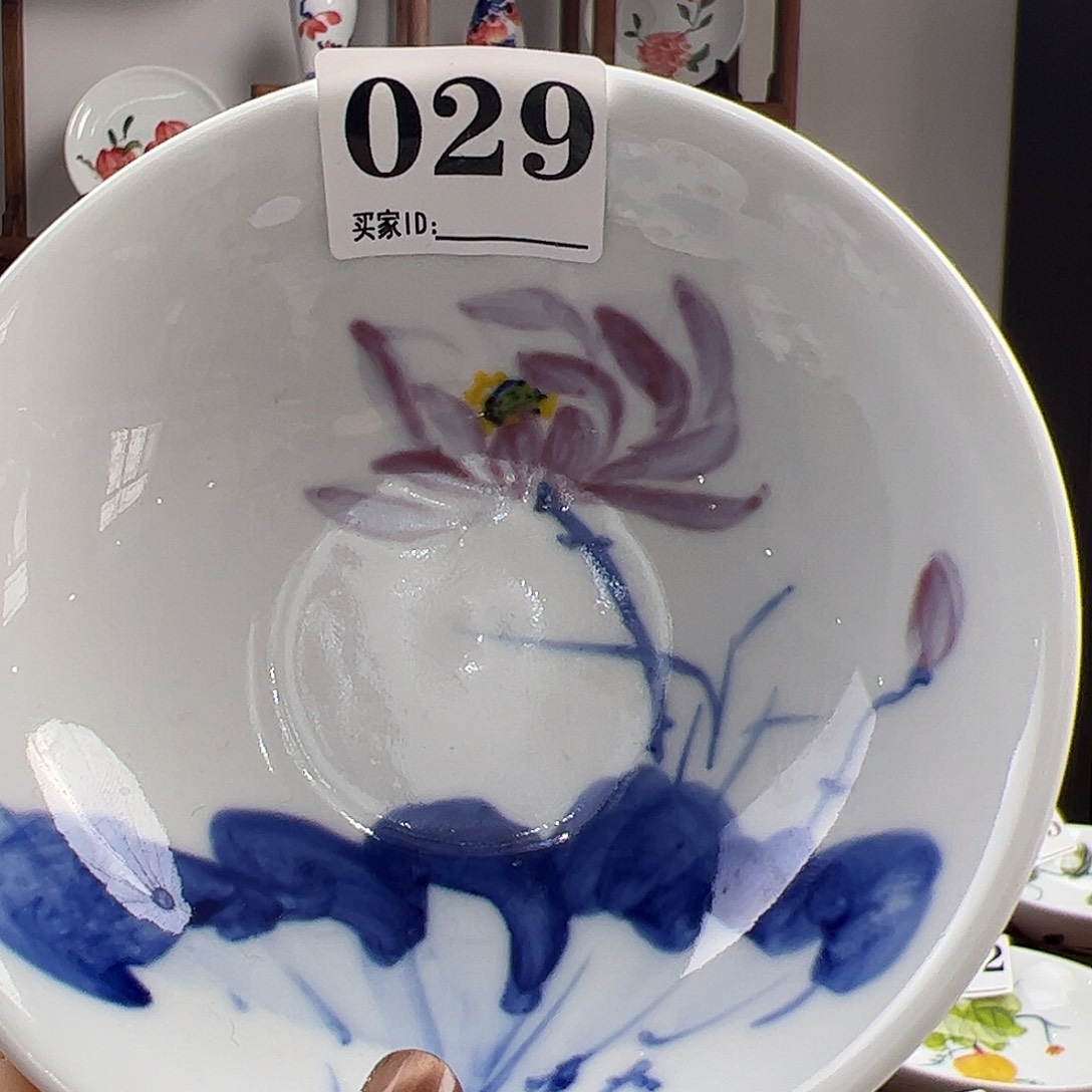 瓷片景德镇陶瓷手工手绘制作