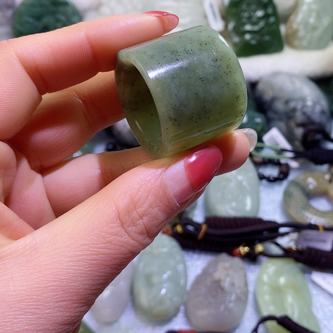 和田玉（糖玉）珠宝半成品未镶嵌清*