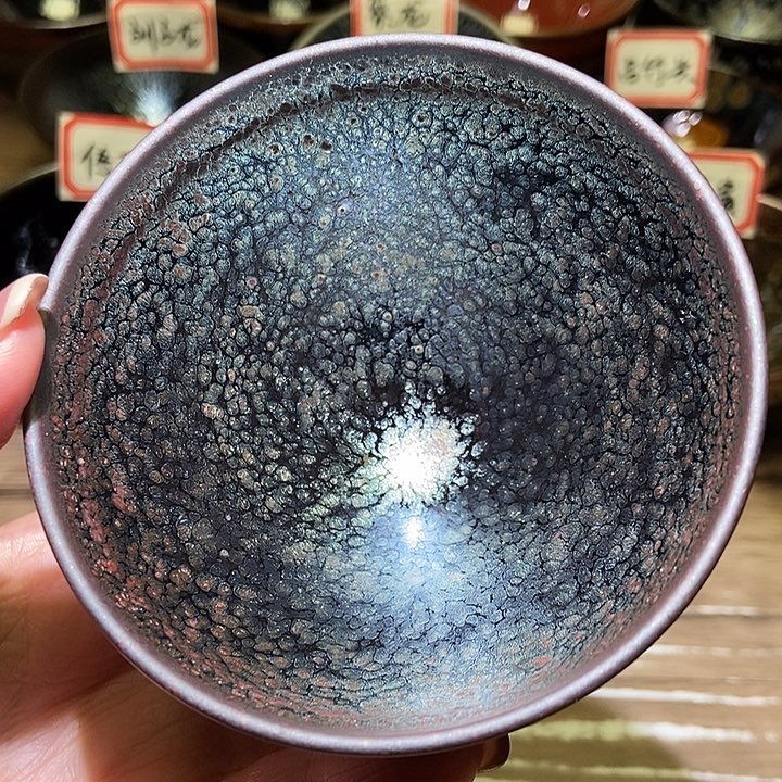 茶盏李振贵星空建盏