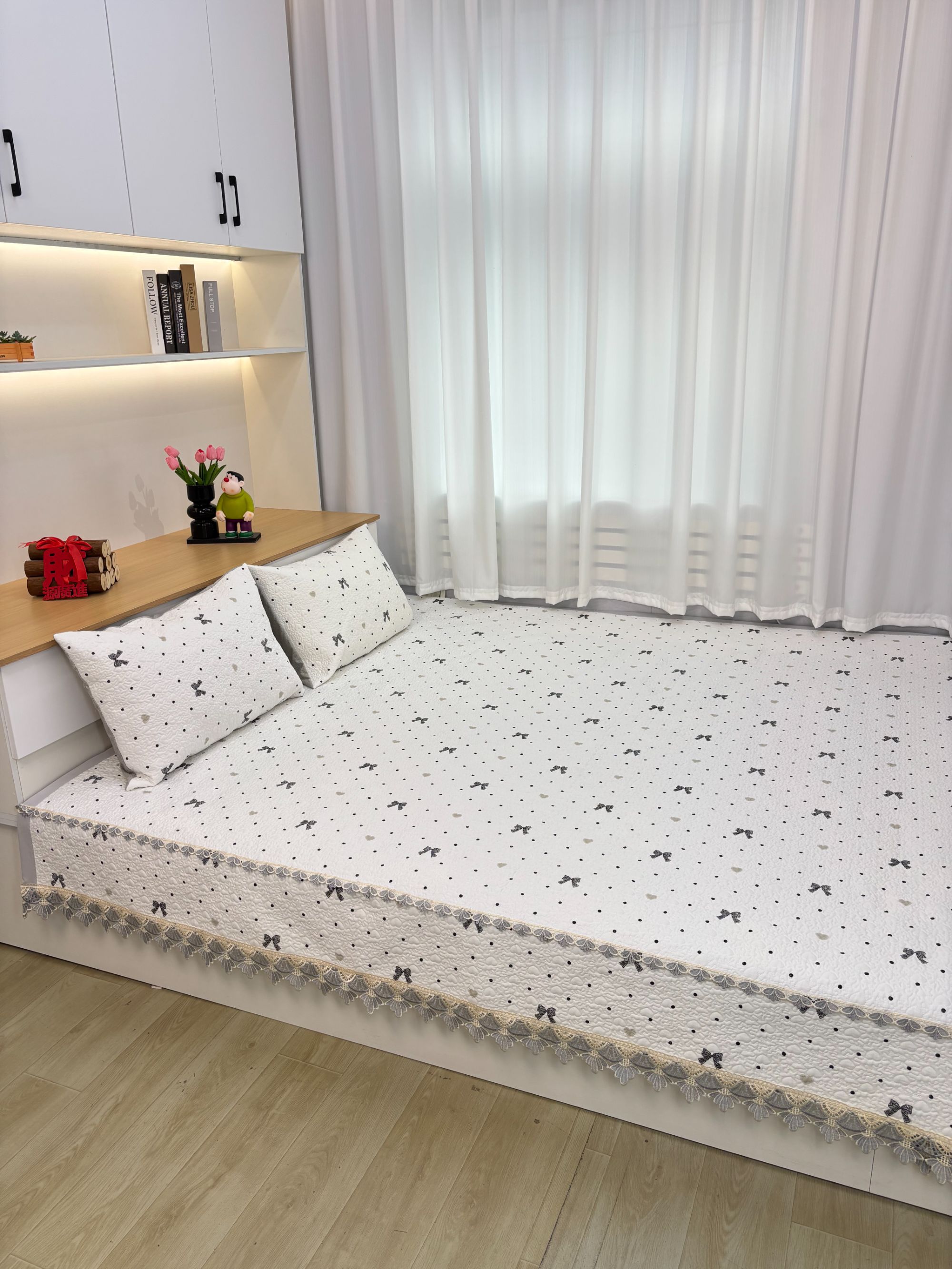 大尺寸100%全棉榻榻米炕盖母婴A类可机洗万针绗缝不跑不窜