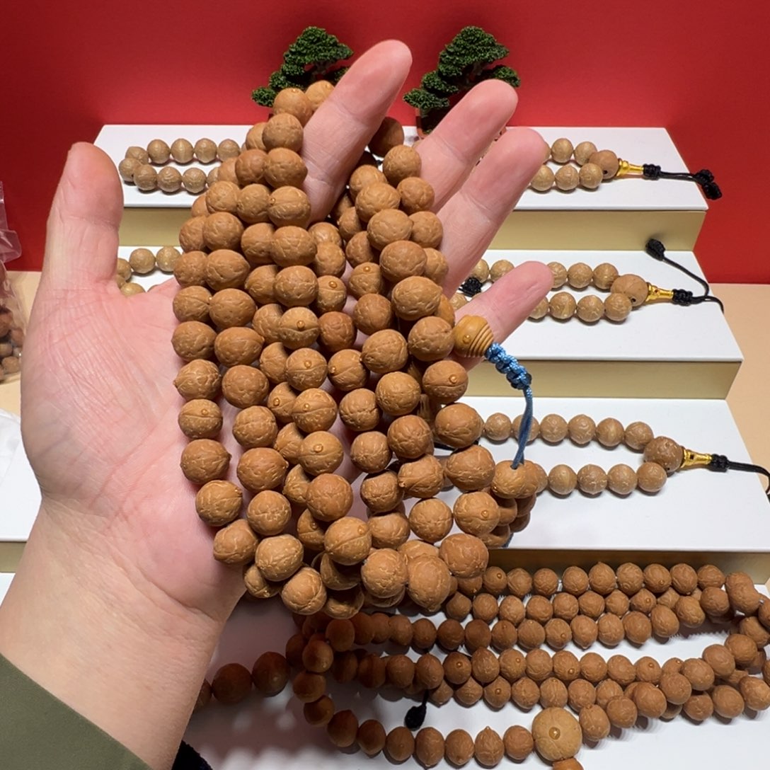 凤眼菩提手串11mm凤眼菩提108颗矮桩