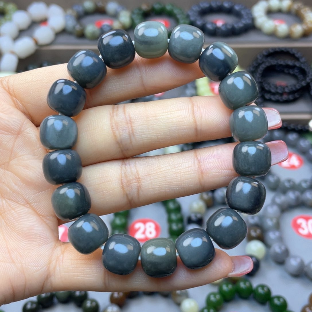 和田玉手链未镶嵌