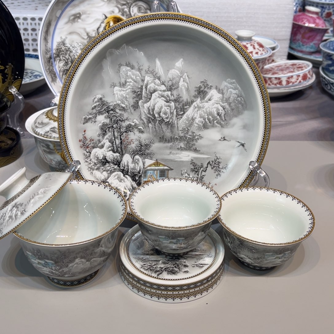 景德镇美术作品欣赏