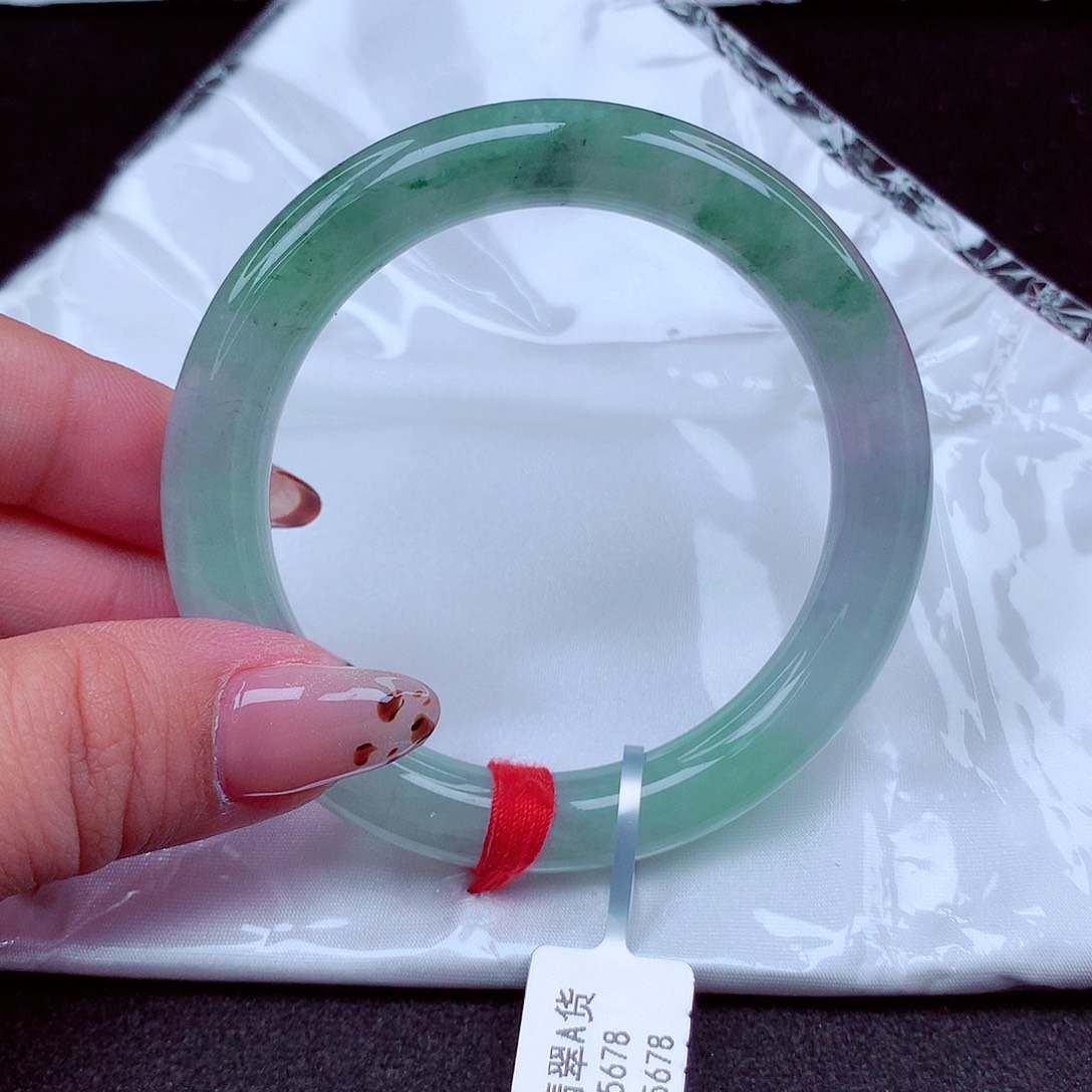 翡翠未镶嵌手镯天然缅甸翡翠A货玉手镯