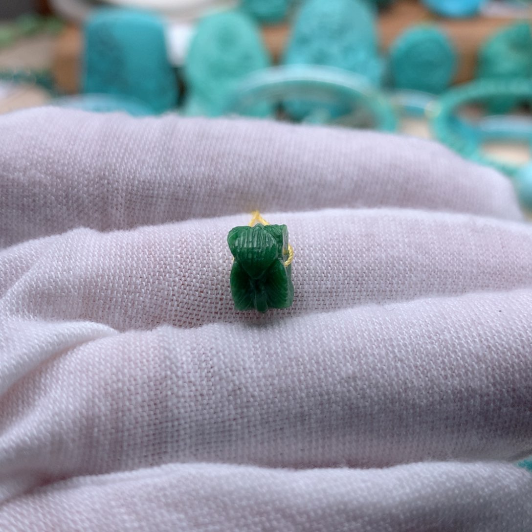 绿松石珠宝奇石未镶嵌灵**王