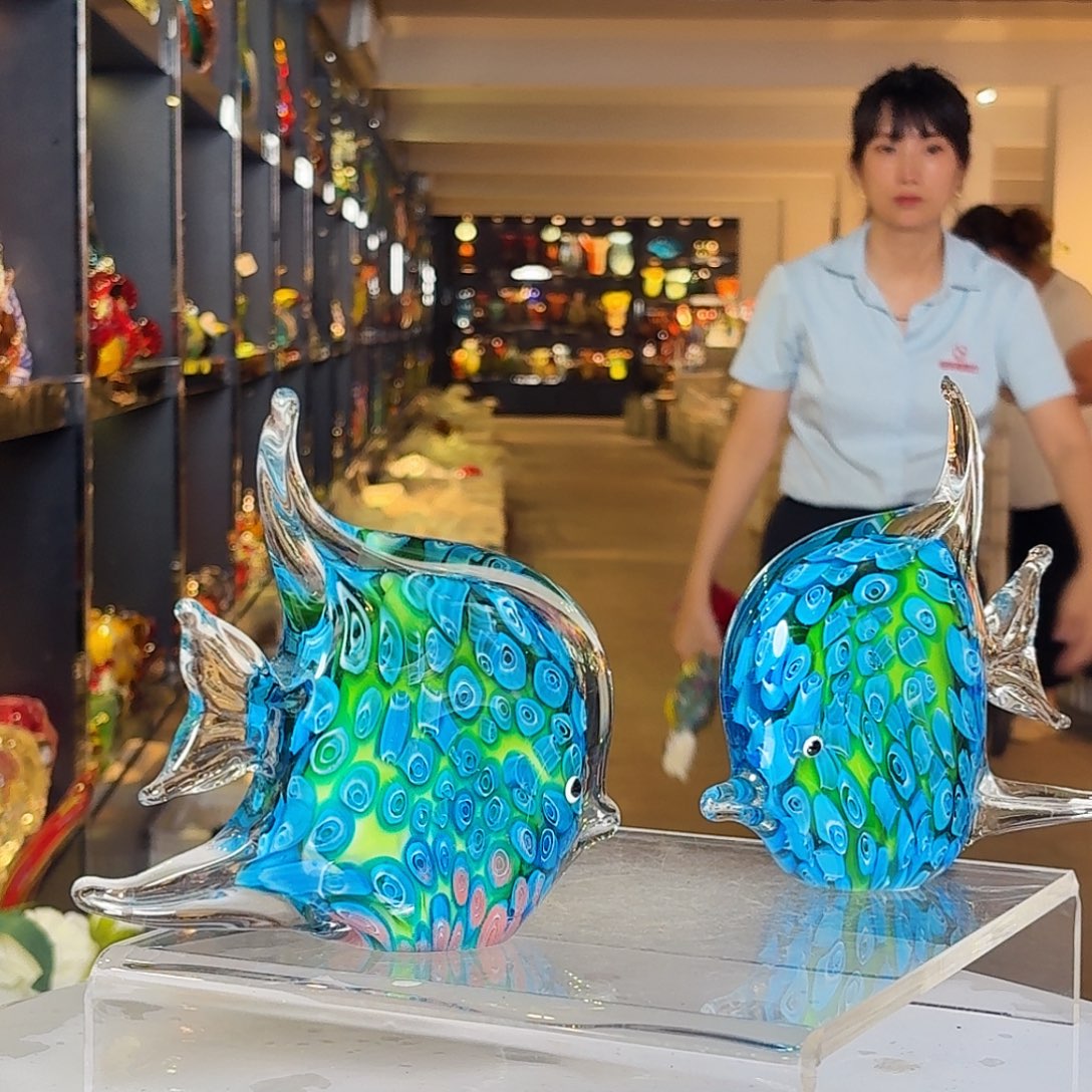 琉璃手工艺品琉璃岛的小伙伴们