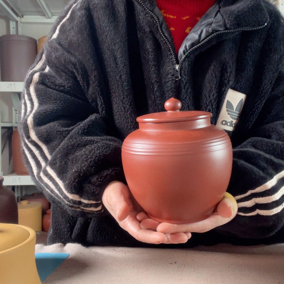 紫砂茶叶罐今天晚上