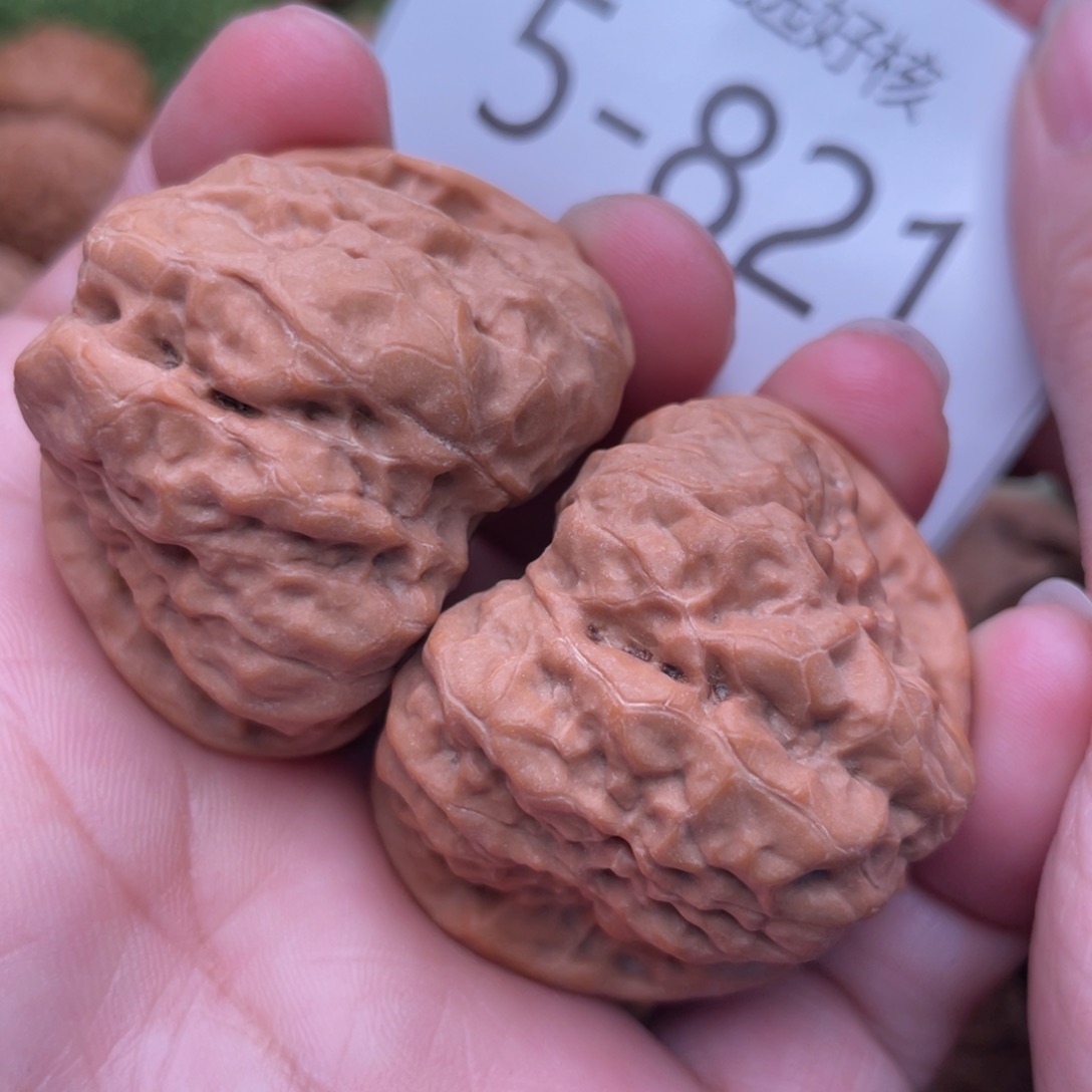 文玩核桃把件三角肌肉蛙40