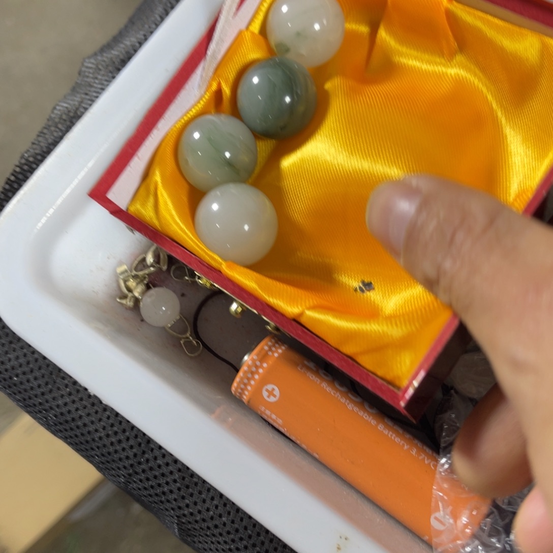 涛***7硅化玉未镶嵌颈饰