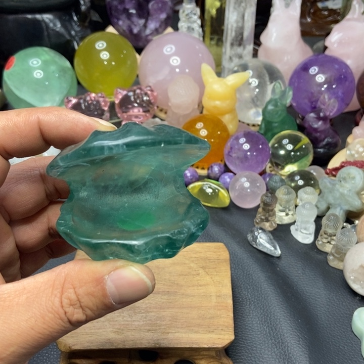 水晶摆件未镶嵌首饰盒