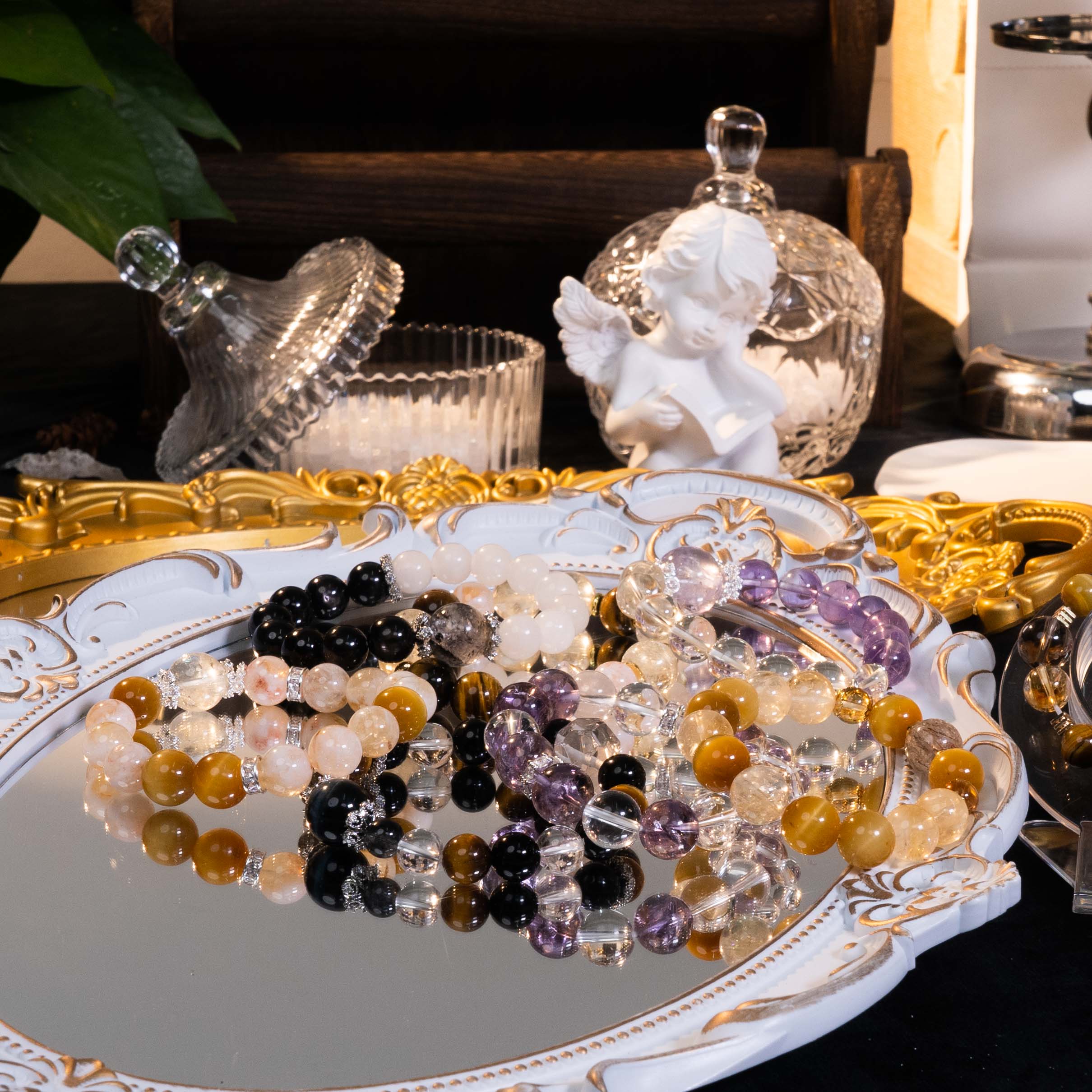 包包原创水晶设计 孤品 天然水晶 多样性发货