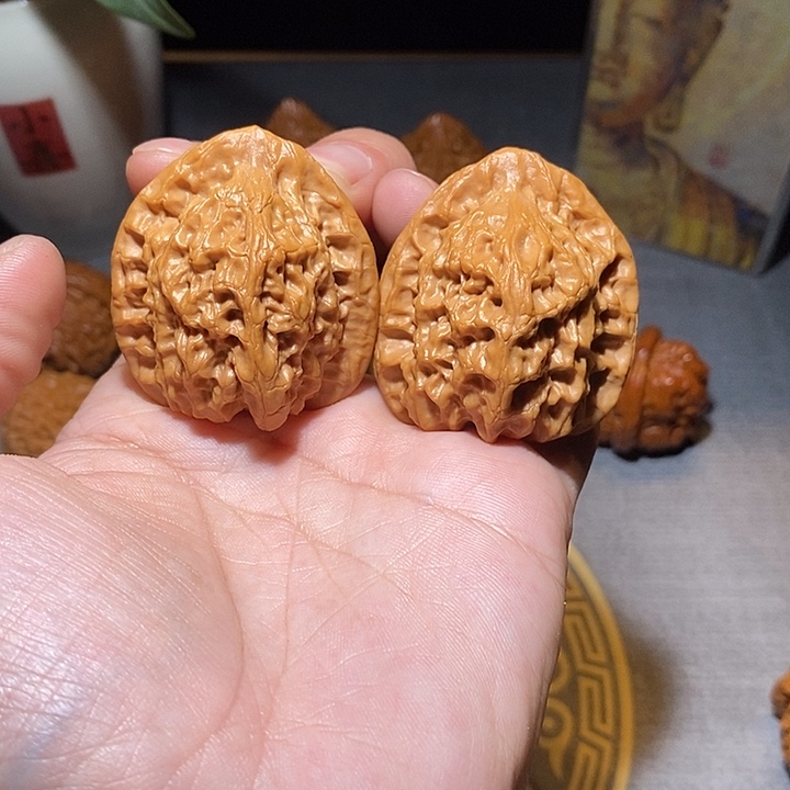 把件文玩核桃全品无修41尺蓟县佛肚