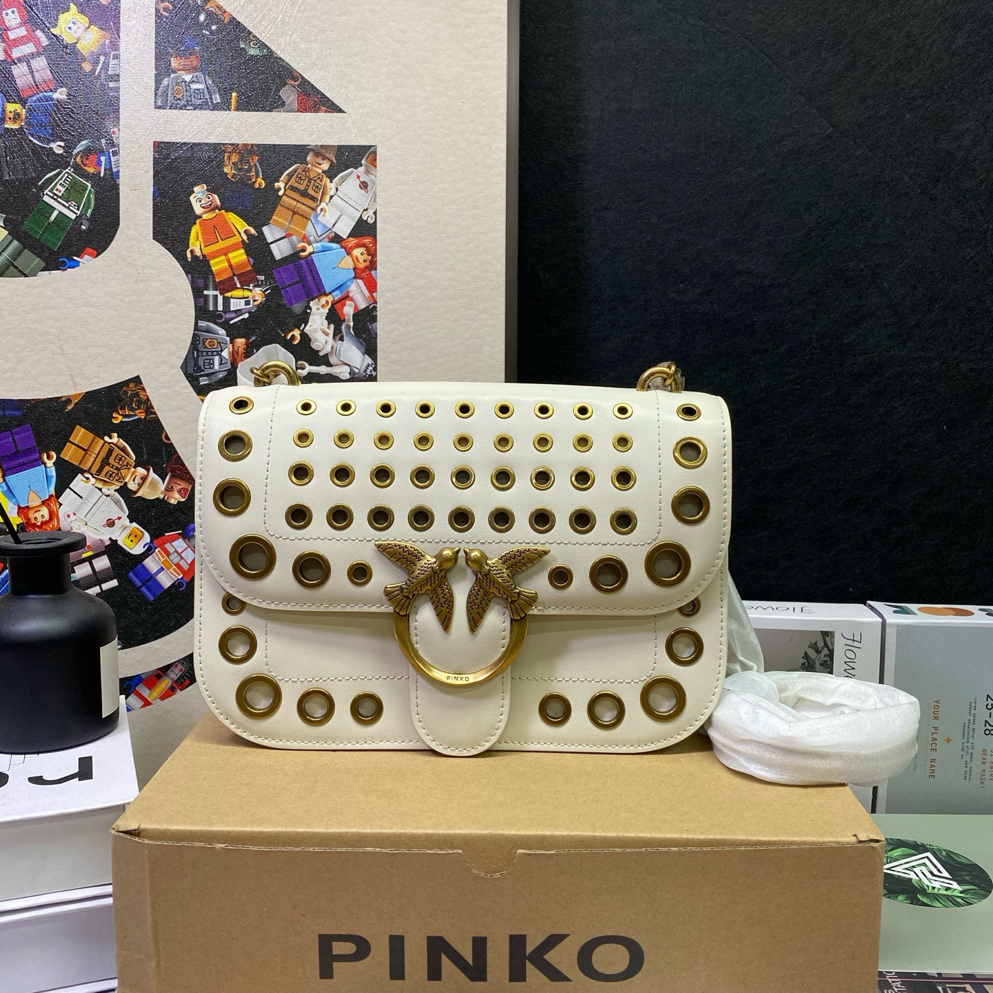 99新 PINKO 23098斜挎包24*16