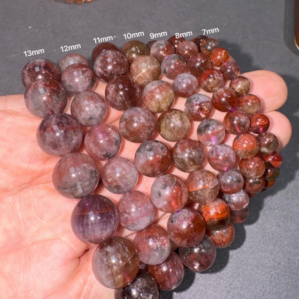 【黑胖珠宝】H0152 极光手串多样性发其一