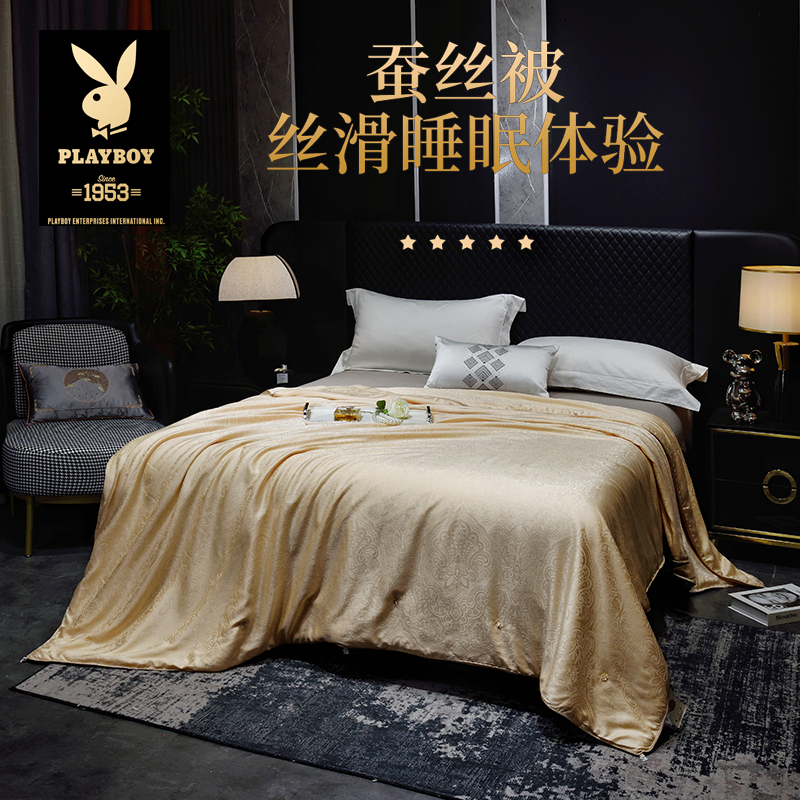 古法纯手工天然有机宫廷幻翼黄金蚕丝100%蚕丝被
