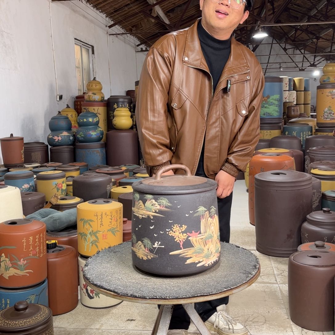 紫砂茶叶罐茶叶罐