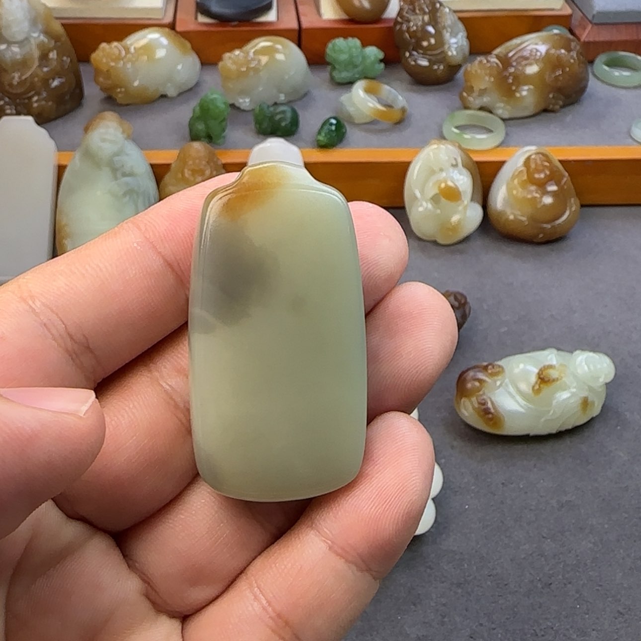 【闪购商品】和田玉颈饰未镶嵌懿**变