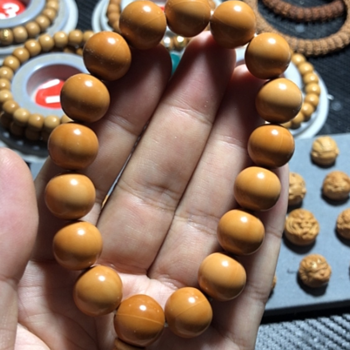【闪购商品】猴头核桃手串光珠